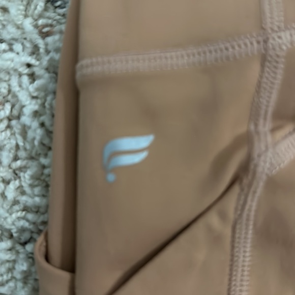 Salmon Colored Leggings - Picture 5 of 5